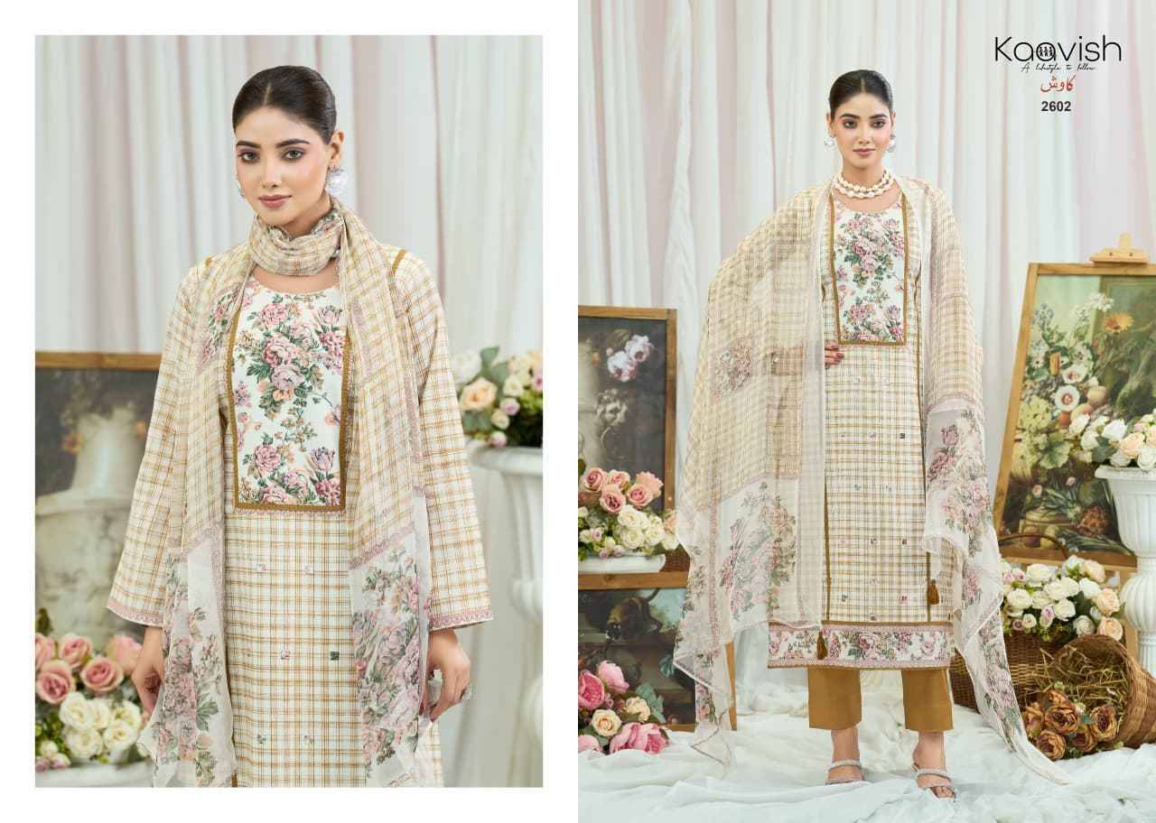 SYRAA By Kaavish 2601 to 2604 Series Beautiful Festive Suits Colorful Stylish Fancy Casual Wear & Ethnic Wear PURE LAWN COTTON Dresses At Wholesale Price